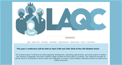 Desktop Screenshot of laqueerconference.org